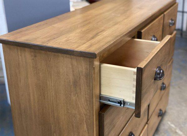 Brown Maple Marco Dresser-2 Marco Bedroom Case - Image 6