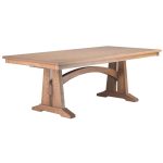 Golden Gate Solid Wood Dining Table | Handcrafted Kitchen Table 00-01