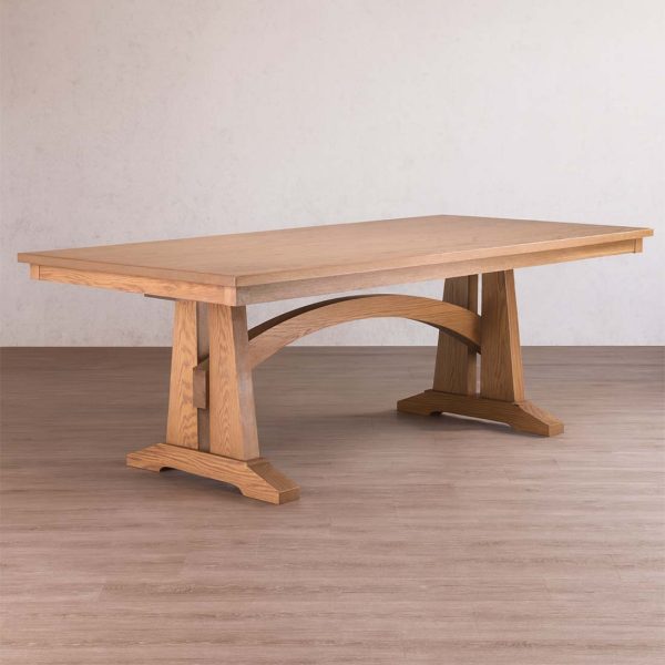 Golden Gate Solid Wood Dining Table | Handcrafted Kitchen Table 00-03
