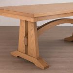 Golden Gate Solid Wood Dining Table | Handcrafted Kitchen Table 00-04