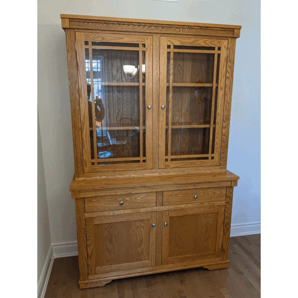 Madrid Solid Wood Sideboard And Hutch | Custom Classic Buffet &Amp; Hutch 01-01