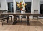 Madrid Solid Wood Dining Table | Handcrafted Custom Table 04-01