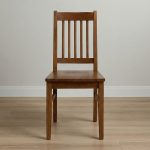Mini Mission Solid Wood Chair | Compact Solid Wood Dining Chair 00-04