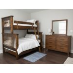 Mission Solid Wood Bunk Bed 00-03