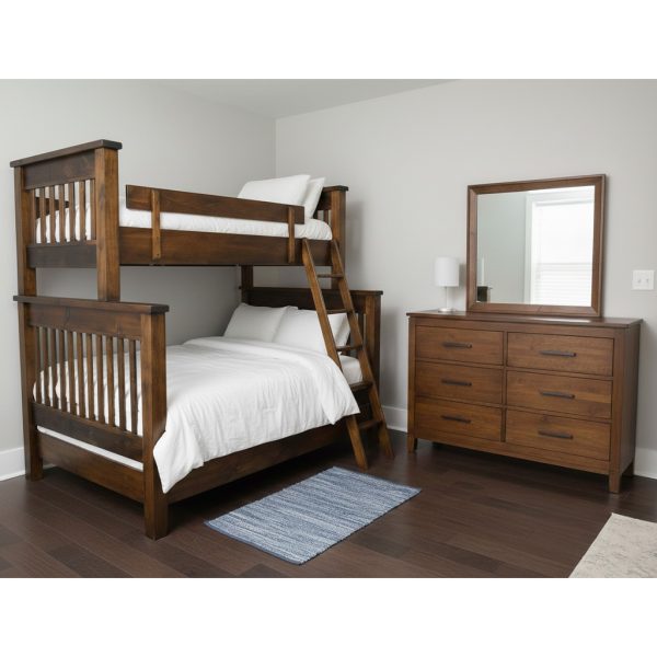 Mission Solid Wood Bunk Bed 00-03