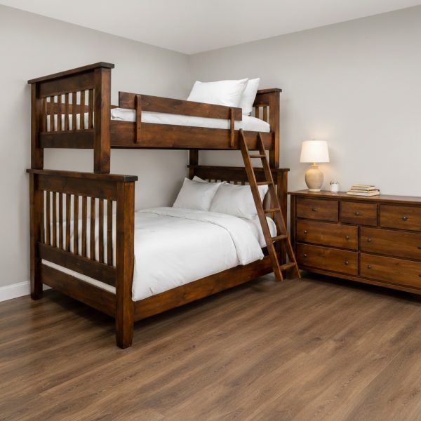 Mission Solid Wood Bunk Bed 01-01
