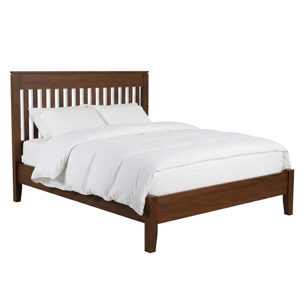  Mission Solid Wood Bed | Handcrafted Canadian Bed 00-00