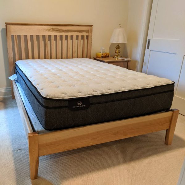  Mission Solid Wood Bed | Handcrafted Canadian Bed 01-01