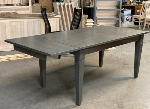 Reesor Solid Wood Leg Dining Table | Custom &Amp; Extendable Dining Table 1-1