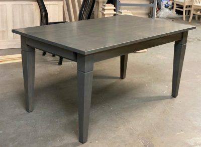 Reesor Solid Wood Leg Dining Table | Custom & Extendable Dining Table 1-2