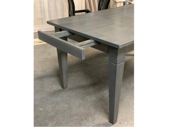 Reesor Solid Wood Leg Dining Table | Custom &Amp; Extendable Dining Table 1-3