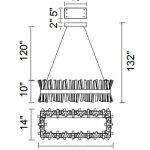 Faye LED Chandelier(1086P34) - Image 2