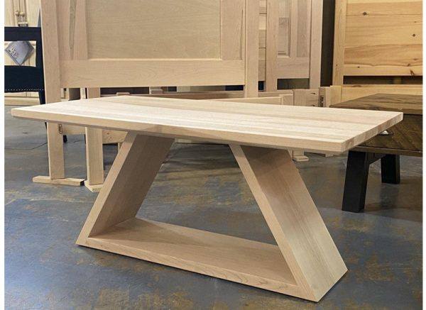 Shard solid wood coffee table-002