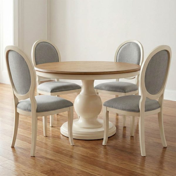 Augusta Solid Wood Dining Chair | Dutchess Solid Wood Table