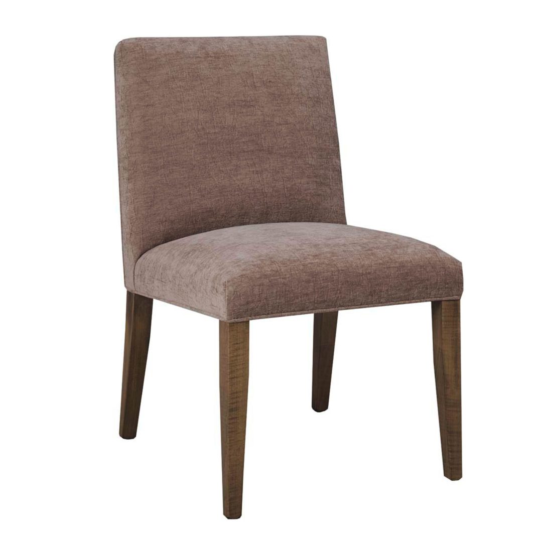 Linda Solid Wood Dining Chair | Custom Upholstered Dining Chair 00-00