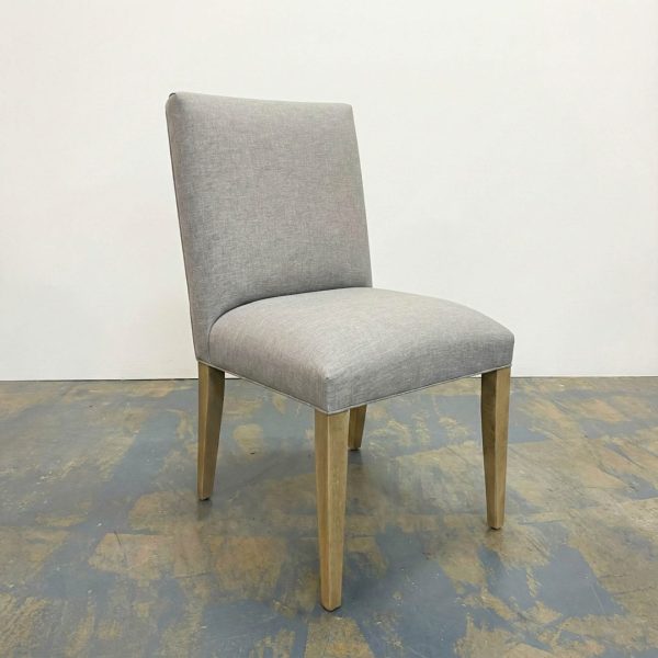 Linda Solid Wood Dining Chair | Custom Upholstered Dining Chair 01-01