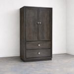 Hockley Solid Wood Wardrobe | Handcrafted Custom Armoire  00-01