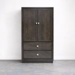 Hockley Solid Wood Wardrobe | Handcrafted Custom Armoire  00-02