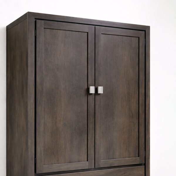Hockley Solid Wood Wardrobe | Handcrafted Custom Armoire  00-03