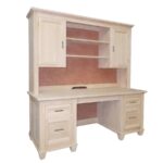 solid wood Algonquin Executive Desk-02