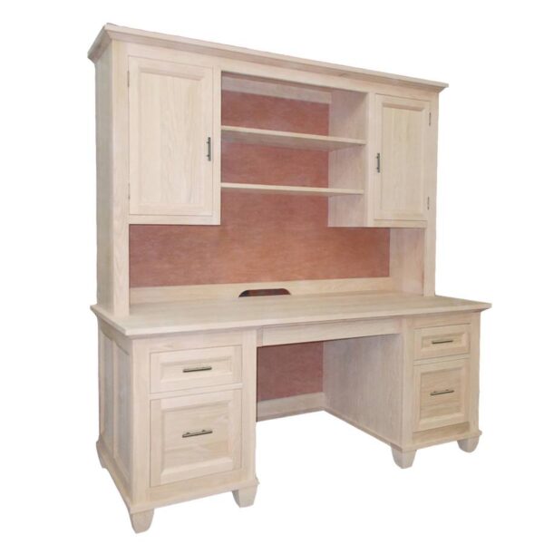 Solid Wood Algonquin Executive Desk-02