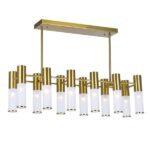 Golden Pipe Island Light-Dining Light-01