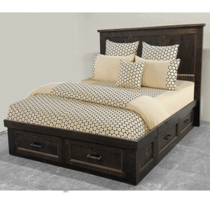 Algonquin solid wood storage bed-05