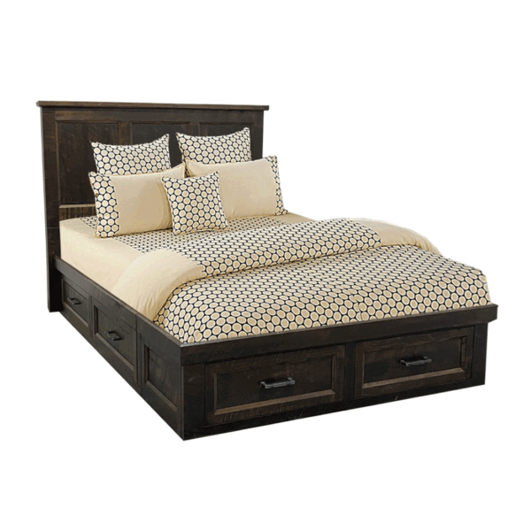 Algonquin solid wood storage bed-05