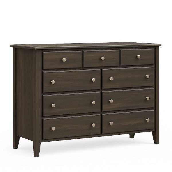 Thornbury Solid Wood Dresser | Handcrafted Bedroom Storage 00-03