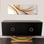 Metro Solid Wood Buffet | Custom Modern Sideboard 00-03-03