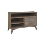 Avenue Mid Century TV Stand | Solid Wood Entertainment Unit 00-01