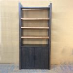 Industrial Solid Wood Bookcase | Custom Wood Shelf 01-02