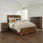 Adirondack Solid Wood Storage Bed | Canadian Rustic Condo Bed 00-02