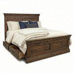 Manhattan Solid Wood Storage Bed | Custom Canadian Wood Bed 00-01