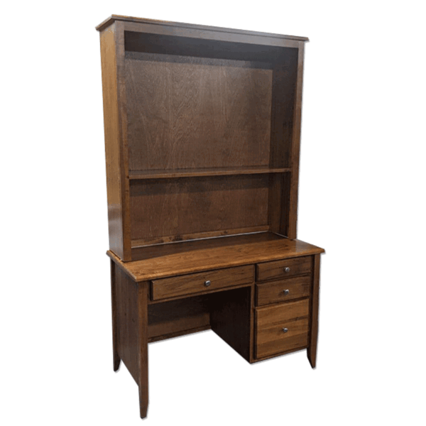 Thornbury Student Desk and Hutch-solid wood handcrafted-01