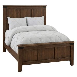 Union Station Solid Wood Bed – Handcrafted Hardwood Bed Frame 00-02