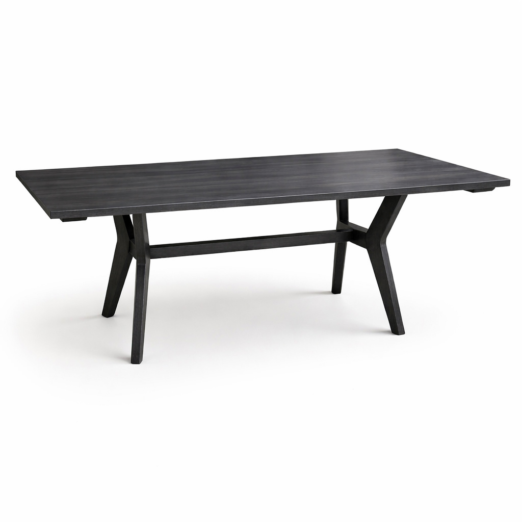 Avenue Mid Century Dining Table | Canadian Solid Wood Dining Table 0-01