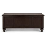 Brooklyn Solid Wood Executive Desk | Traditional Office Desk 00-03