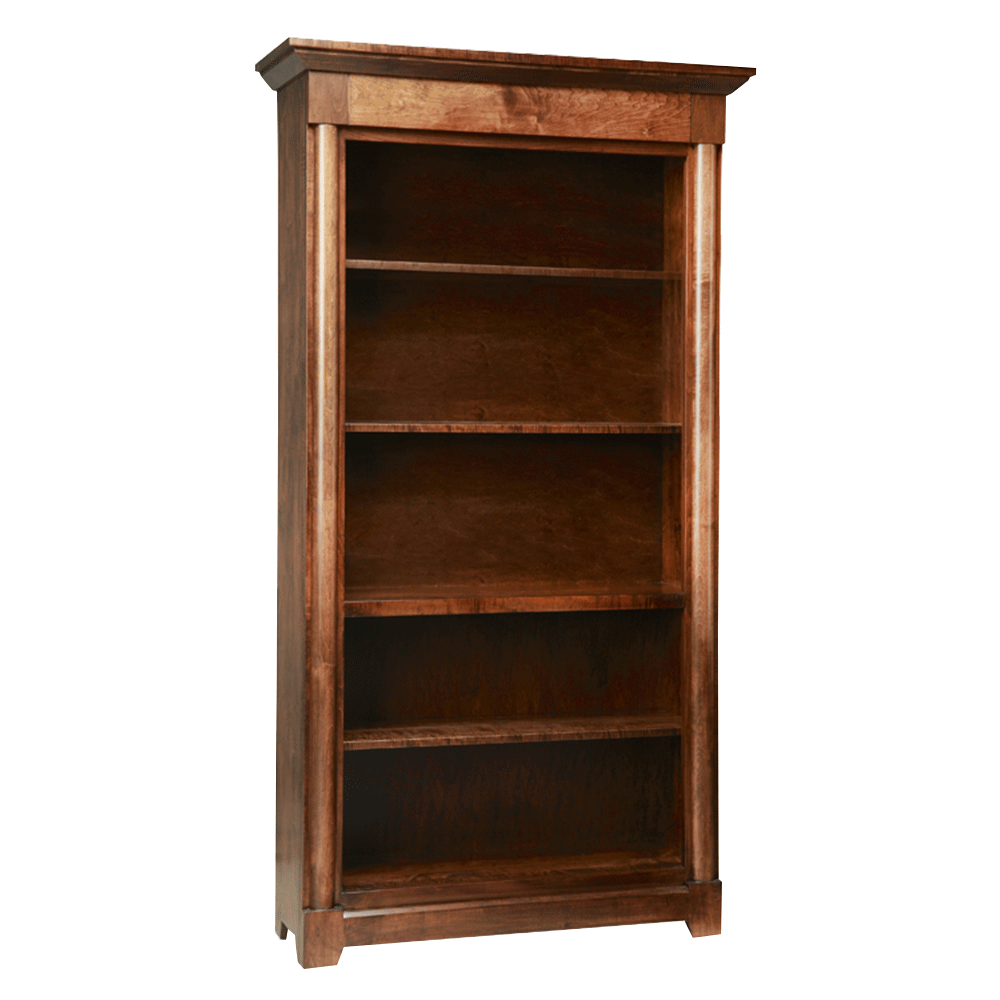 Solid Wood Handcrafted Bookcase, Solid Wood Bookcases