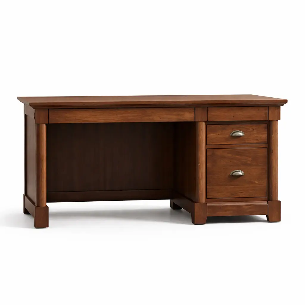 Tranquil Solid Wood Student Desk | Classic Study Desk