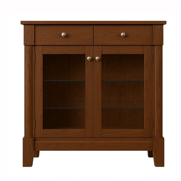 Tranquil Solid Wood Buffet | Modern Sideboard 00-02