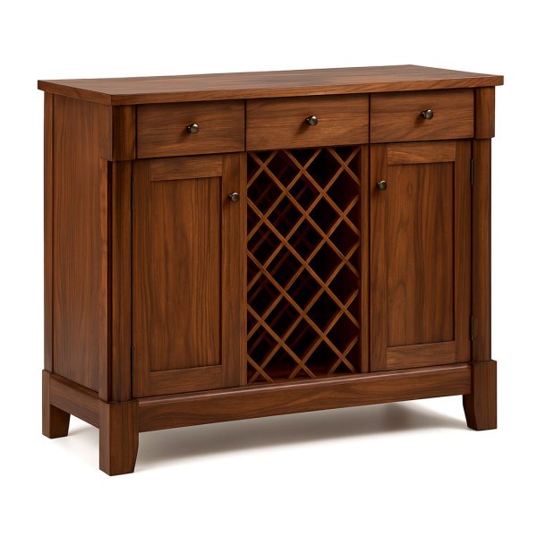 Tranquil Solid Wood Buffet | Modern Sideboard 00-06