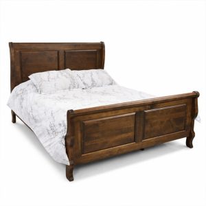 Hockley Solid Wood Sleigh Bed | Handcrafted Canadian Bed 00-00