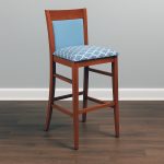 Brooklyn Upholstery solid wood Stool | Handcrafted Custom Bar Stool 01-01