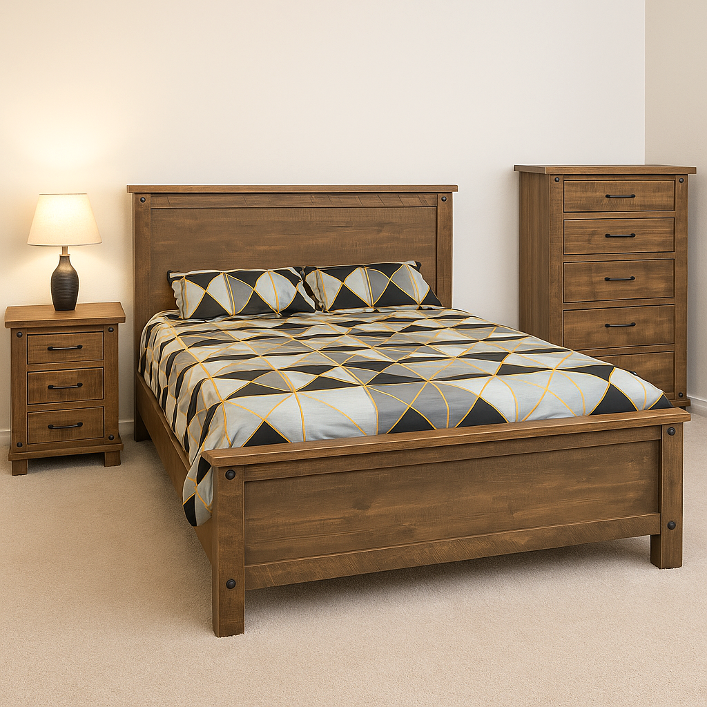 Adirondack Bedroom Set 00-01 Adirondack Solid Wood Bedroom Set | Rustic Bedroom Furniture 00-01