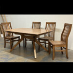 Dora Solid Wood Kitchen Table | Handcrafted Dining Table 01-01