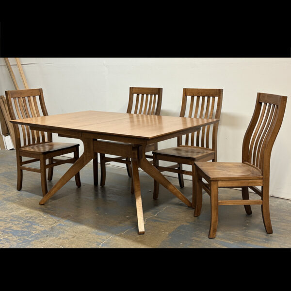 Dora Solid Wood Kitchen Table | Handcrafted Dining Table 01-01