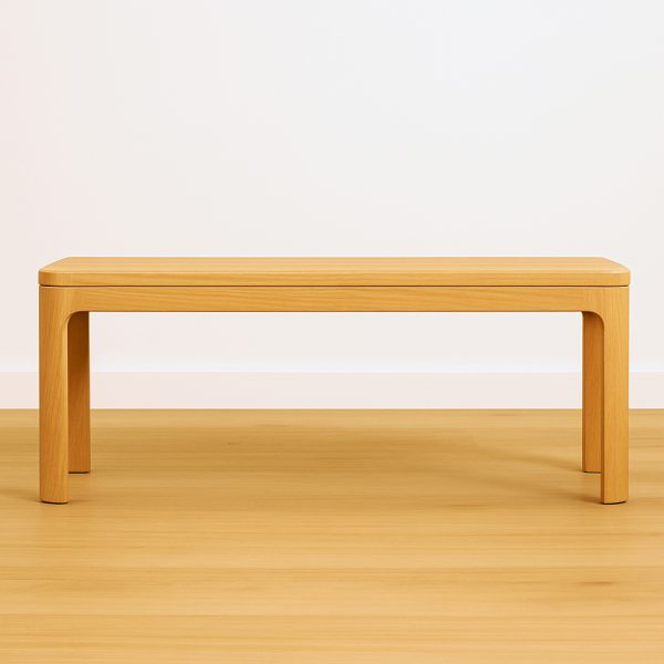 Freya Solid Wood Modern Bench | Custom Dining Bench 00-02