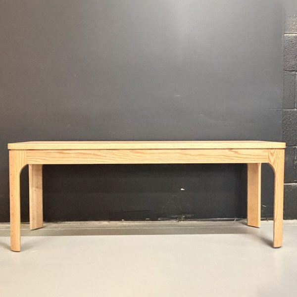 Freya Solid Wood Modern Bench | Custom Dining Bench 01-02