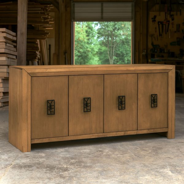 Hampton Solid Wood Buffet | Custom Modern Sideboard 01-00